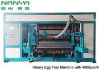 L'attrezzatura del modanatura della polpa/rotatori automatici ricicla la macchina di carta di fabbricazione del vassoio dell'uovo