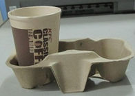 I prodotti modellati polpa del supporto di tazza del caffè con buoni plasticità/supporto personalizzano