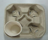 I prodotti modellati polpa del supporto di tazza del caffè con buoni plasticità/supporto personalizzano