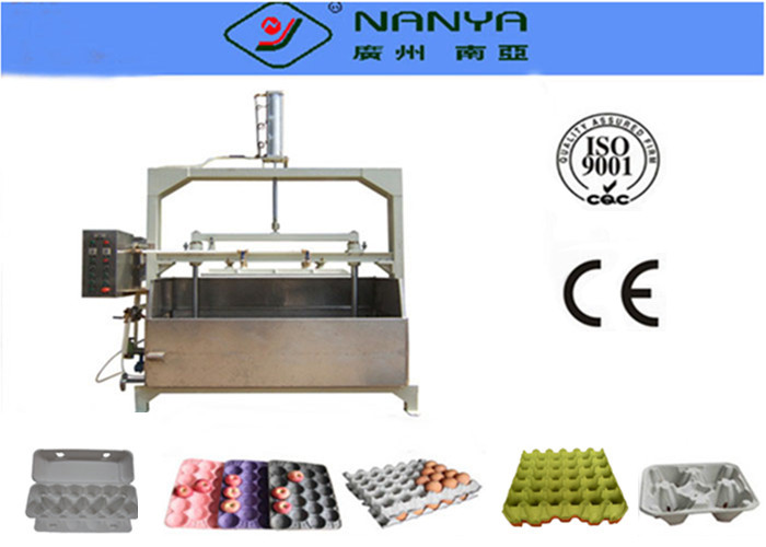 Frutta di fabbricazione a macchina del vassoio residuo della polpa riciclata semiautomatico/vassoio medico 800Pcs/H