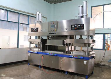 Linea di produzione modellata amichevole eco- del vassoio del piatto del contenitore di alimento della macchina di fabbricazione di piatto della carta della polpa