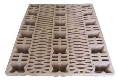 Stile affrontato modellato pallet residuo amichevole eco- della cartapesta singolo
