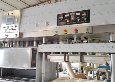 Linea di produzione manuale delle stoviglie della macchina di fabbricazione di piatto della carta della pasta di cellulosa