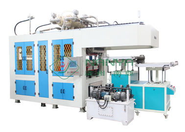 Macchina di bambù automatica di fabbricazione del piatto di carta della polpa di efficienza con Siemens