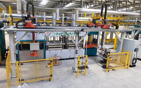 stoviglie della polpa di 450V Thermoforming che fanno la macchina dell'incartonamento del pasto della polpa della macchina