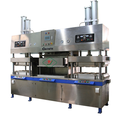 Linea di produzione di articoli da tavola per lo stampaggio della pasta in Vietnam e in India