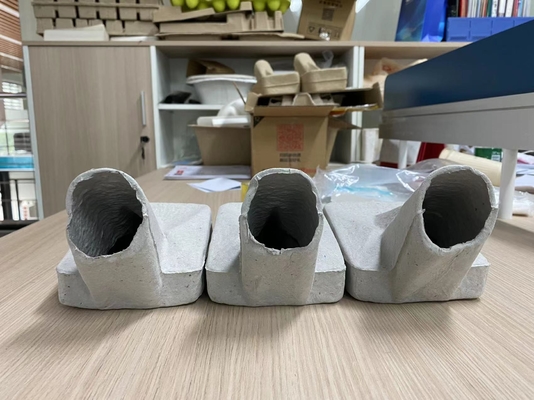 Macchine semiautomatiche per la produzione di polpa di carta per la fabbricazione di bottiglie per l'urina / macchine per la fabbricazione di bottiglie per l'urina biodegradabili