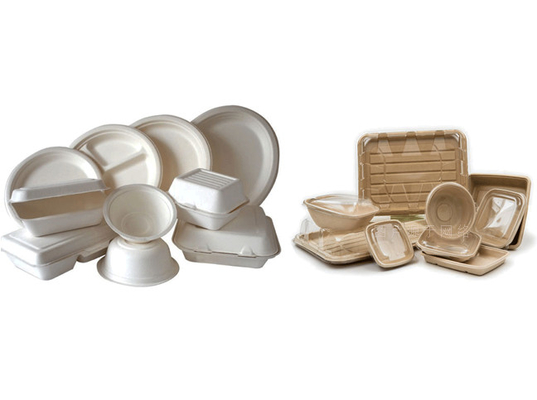 Macchina di fabbricazione di piatto eliminabile di Thermoforming del contenitore/carta degli alimenti a rapida preparazione 7000Pcs/H