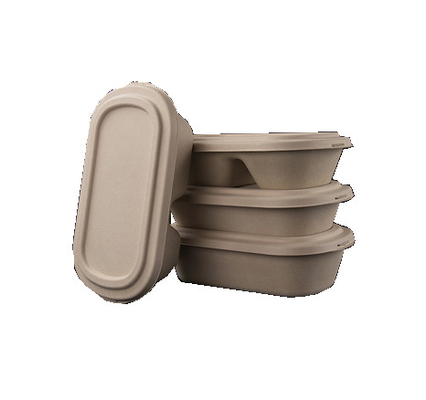 stoviglie della polpa di 450V Thermoforming che fanno la macchina dell'incartonamento del pasto della polpa della macchina