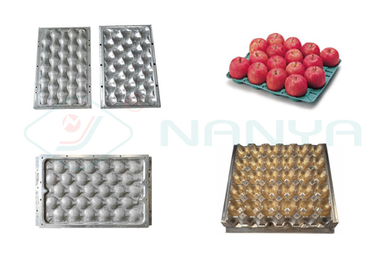 Uovo modellato cartapesta automatica stabile Tray Machine 5000pcs/H