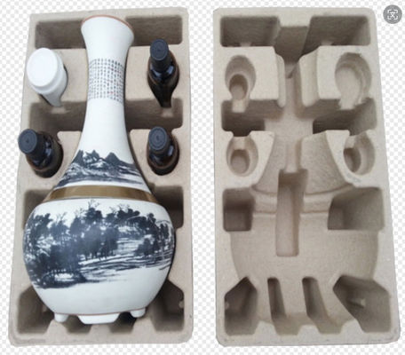 Macchina riciclata del vassoio della cartapesta, 2000Pcs/linea di produzione del vassoio uovo di H