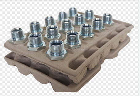 Macchinario di modellatura della polpa semiautomatica che fa Uovo-vassoio/Frutta-vassoio/400pcs/h
