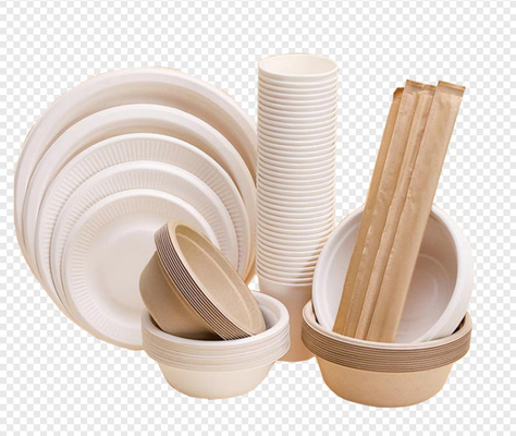 Stoviglie completamente automatiche che fanno macchina, attrezzatura 3000Pcs/H del modanatura della cartapesta