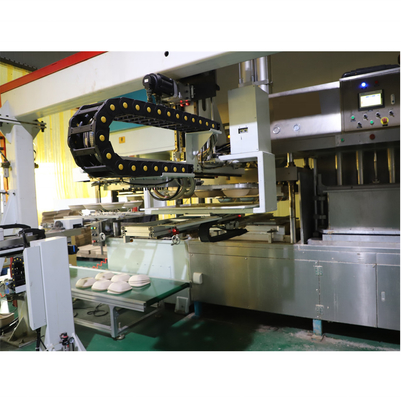 Macchine di stampaggio automatiche integrate per la pasta di carta