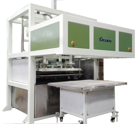 Macchine e apparecchi per la fabbricazione di vassoi per uova di carta semiautomatici