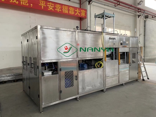 Macchina di laboratorio integrativa di stampaggio automatico della pasta di carta