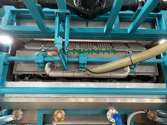 Macchina/Linea di produzione automatica per scatole/vassoi portauova in polpa, produzione di massa