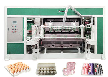 Macchina di modellatura automatica piena del vassoio dell'uovo della polpa con 4000 Pcs/H
