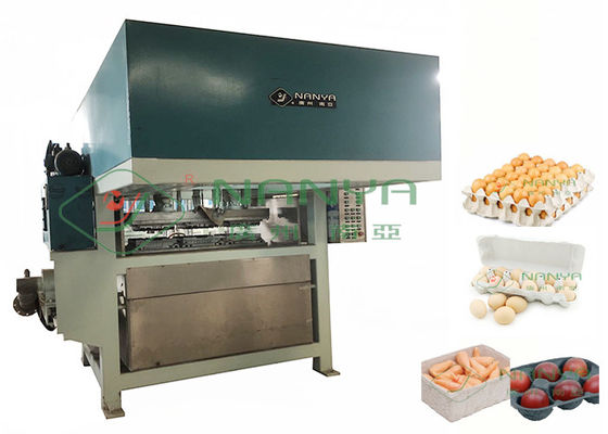linea di Tray Making Machine Pulp Molded del cartone dell'uovo della carta 2200Pcs/H/uovo