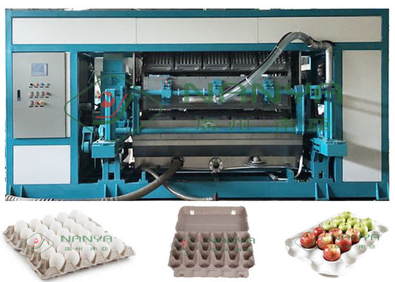 Uovo modellato cartapesta automatica stabile Tray Machine 5000pcs/H