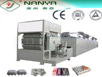 Riciclaggio della linea di produzione di carta del vassoio dell'uovo, macchina per fabbricare le scatole di cartone dell'uovo 3000Pcs/H