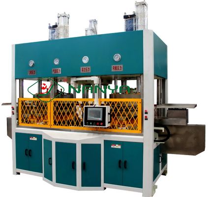 Fibre Molding Industrial Packaging Machine / Pulp Luxury Packaging Cellulosa Termoforming Machine