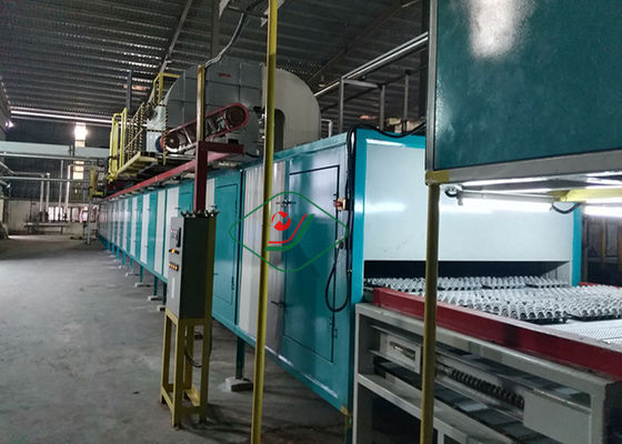 Attrezzatura automatica del modanatura della cartapesta che ricambia il vassoio dell'uovo/che semina vassoio che fa macchina