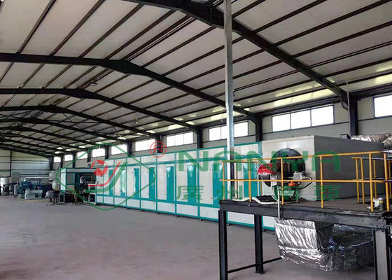 Vassoio di carta elettrico dell'uovo che fa linea di produzione a macchina/industriale del vassoio dell'uovo