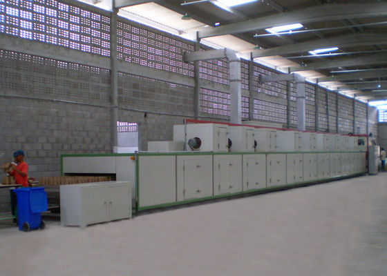 Linea di produzione piana del modanatura della polpa del trasportatore essiccatore/linea di secchezza