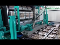 Linea di produzione del vassoio per uova completamente automatica/ macchina per la fabbricazione del vassoio per uova in pasta di carta
