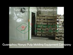 Linea di produzione di essiccazione della pasta di carta a tunnel