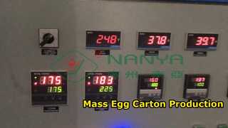 Macchina per la produzione di massa di cartone per uova di pasta di cellulosa / Macchina per la produzione di cartone di uova